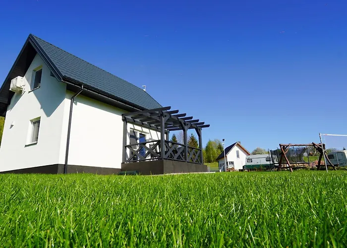 Дом отдыха Lesny Zakatek 2 Nad Jeziorem Wartkowo